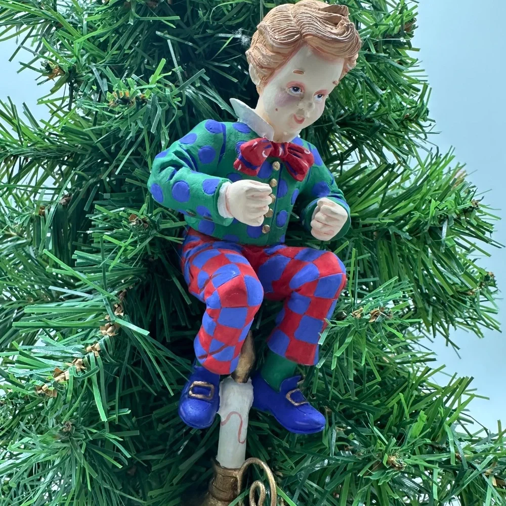 Dept 56 Jack Be Nimble Mother Goose Nursery Rhymes Christmas Ornament w/Box